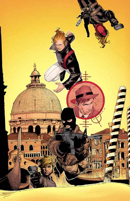 Collage from Issue #1 of Wildcats Vol2