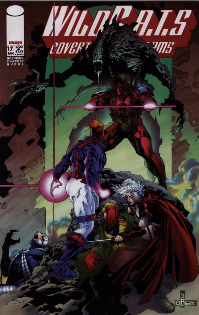 Cover to Issue #17 Wildcats Vol1